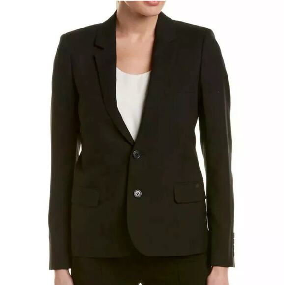 Saint Laurent Black Blazer Tailored Suit Jacket - Picture 1 of 15